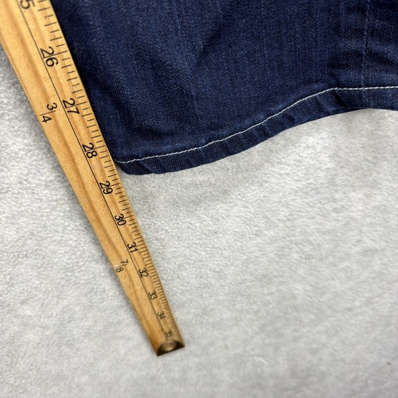 Dearborn Jeans Men 32x29 Dark Blue Denim Pants Straight Leg Stretch American USA - Picture 11 of 12